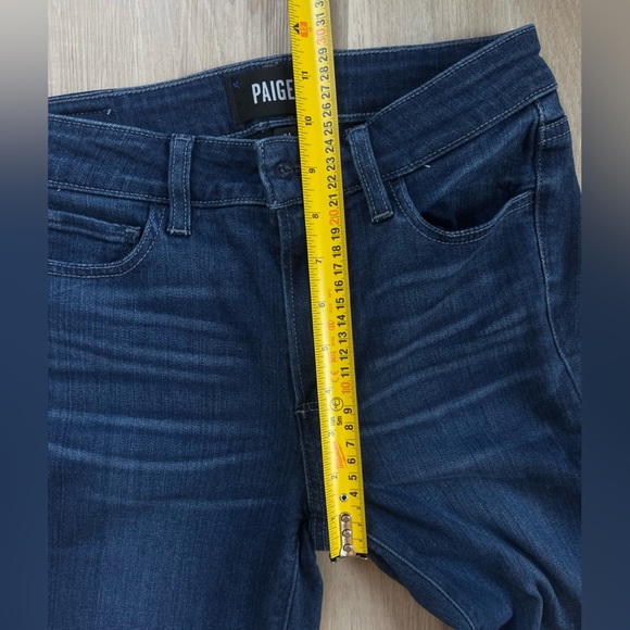 PAIGE “Hoxton Crop” Skinny Jeans. Size 24 - Picture 8 of 9
